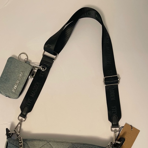 *NWT* Steve Madden Denim‎ Bag - Picture 10 of 12